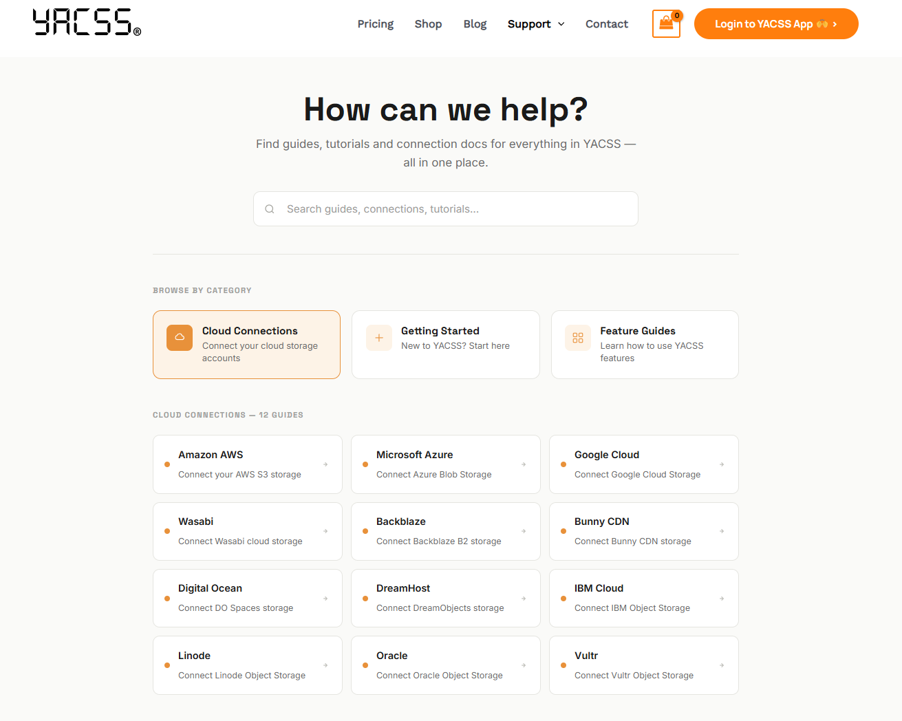 Support platform launched for YACSS